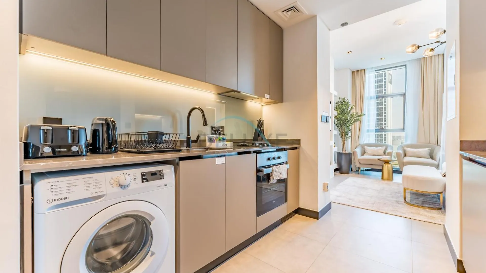 Elegant Studio Next To Dubai Water Canal, 15 Northside Tower 1, Business Bay By Deluxe Holiday Homes Appartamento