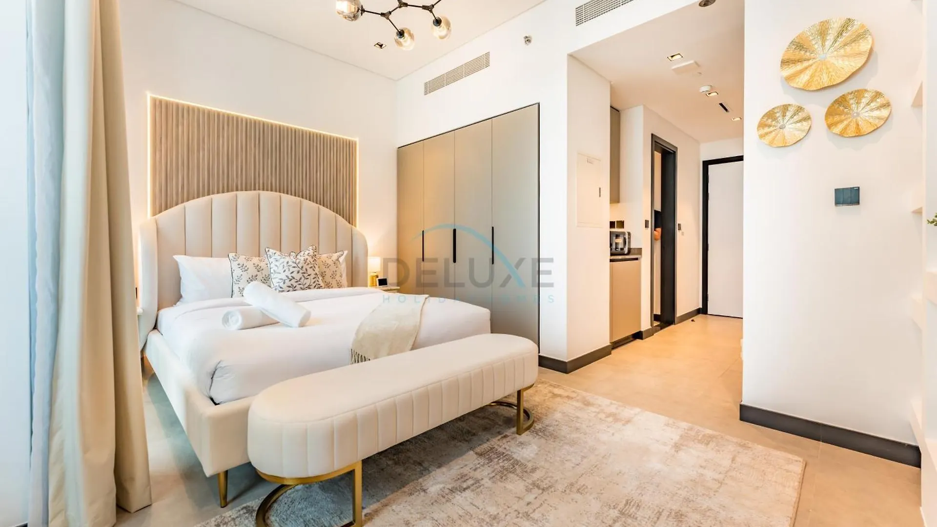 Apartamento Elegant Studio Next To Dubai Water Canal, 15 Northside Tower 1, Business Bay By Deluxe Holiday Homes Emirados Árabes Unidos